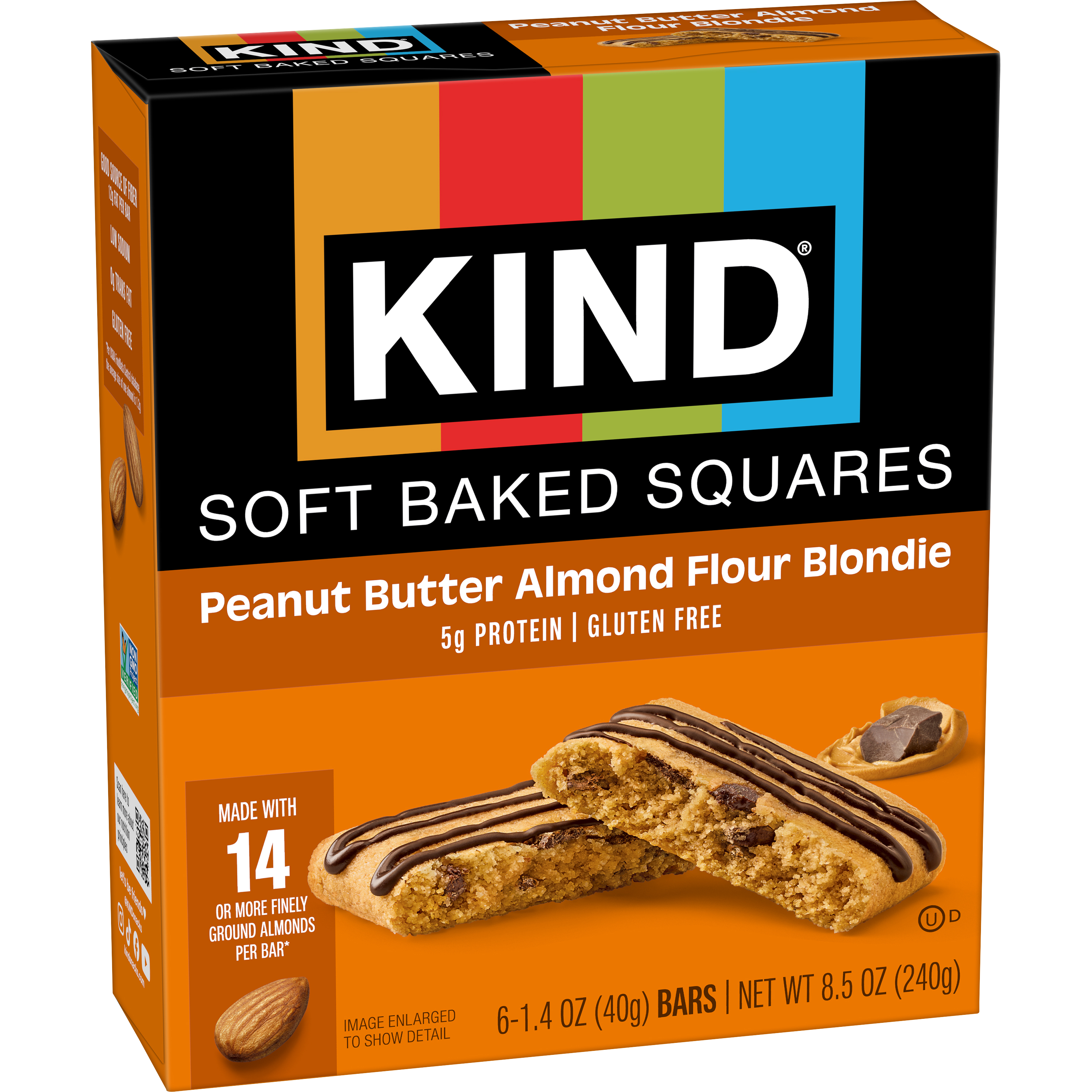 Peanut Butter Almond Flour Blondie
