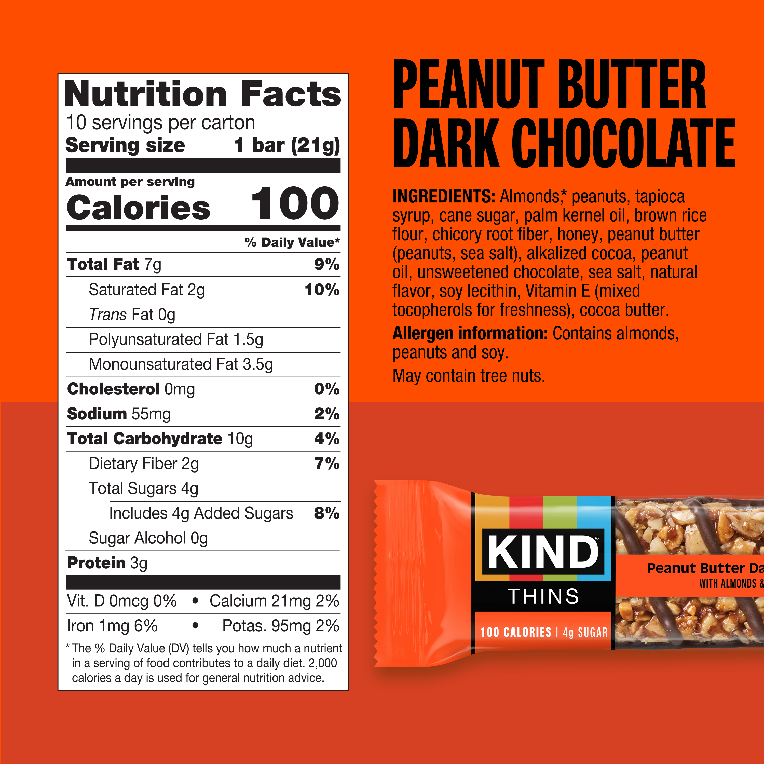 Peanut Butter Dark Chocolate